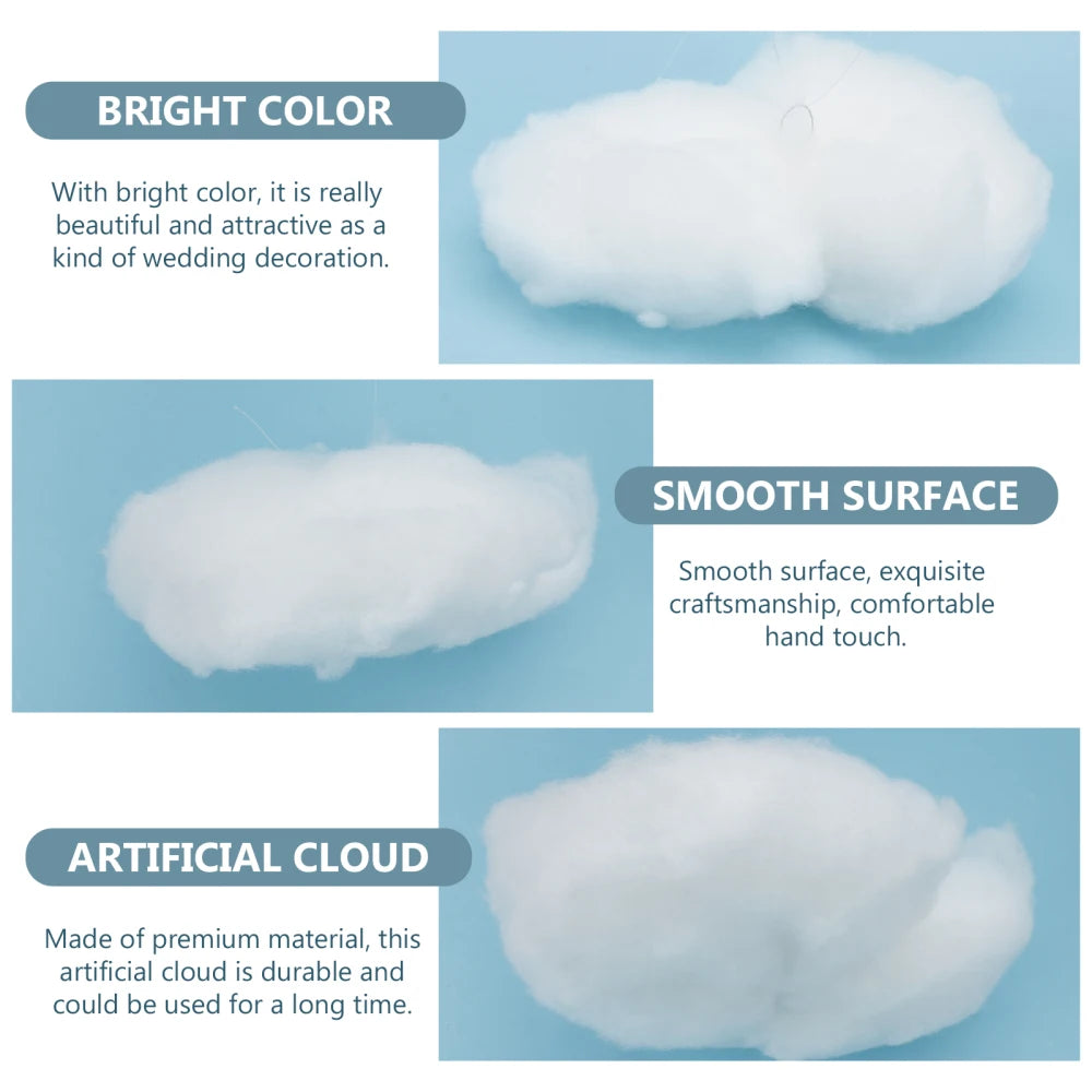Artificial Cloud White Cotton