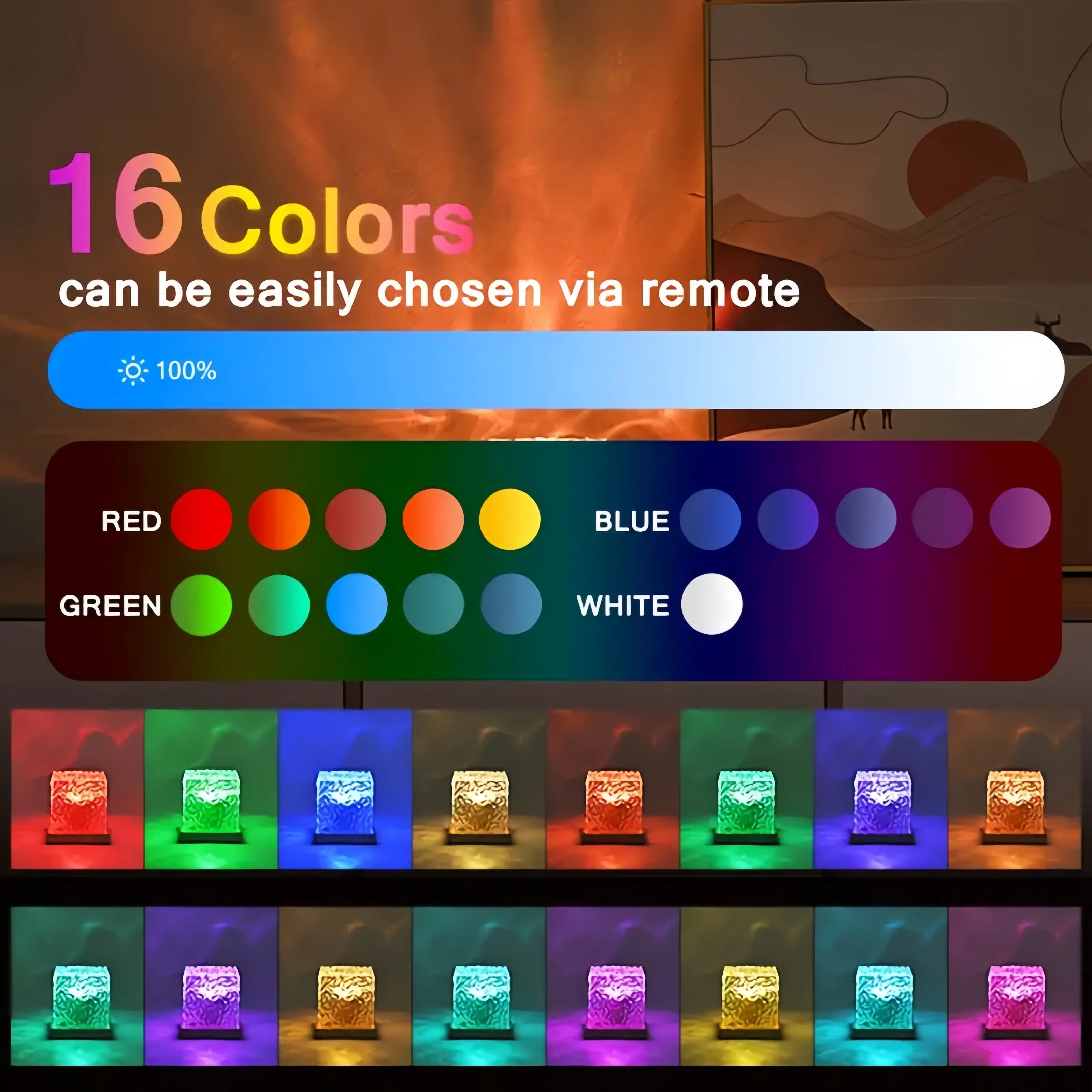 Aurora Projector Light USB RGB